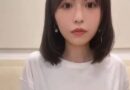 長濱ねる、白Tおっぱい！バインバイン揺れてエロすぎタマランｗｗｗｗｗ【GIF動画】